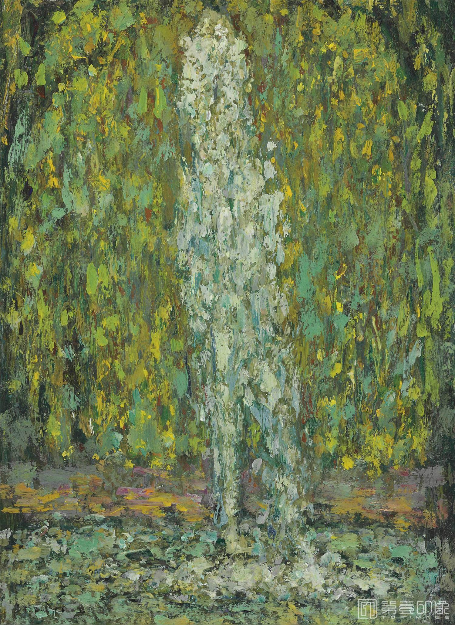 油画-JETD'EAUSOUSBOIS